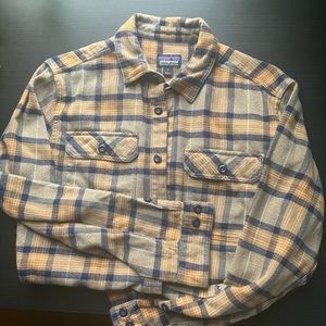 Patagonia heavy flannel shirt